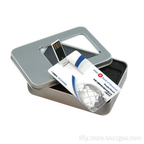 Card-shaped USB Drive